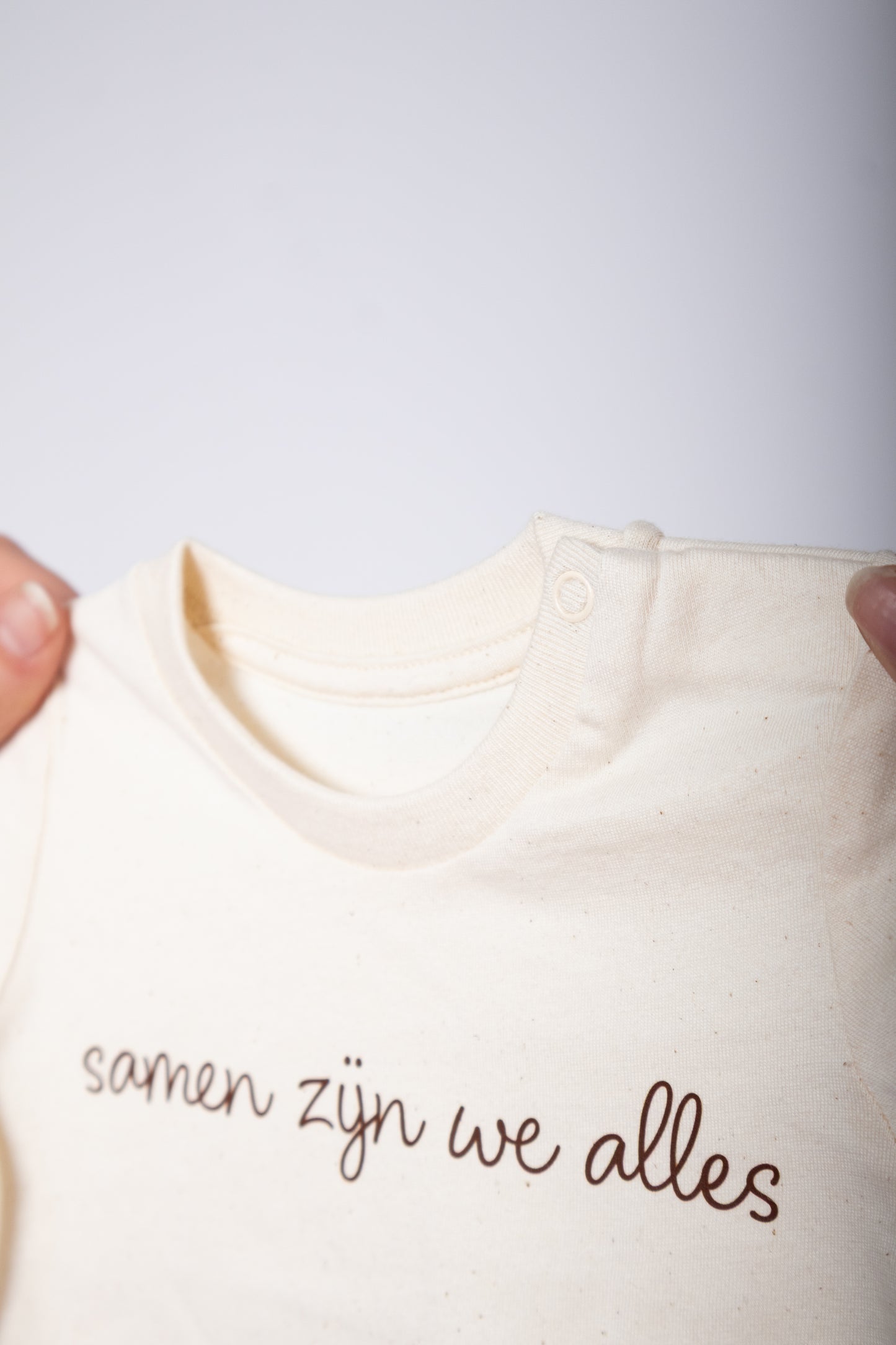 Baby 'Samen zijn we alles' Beige