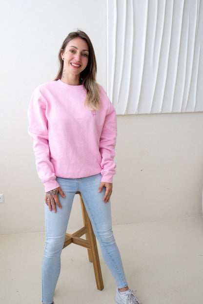 Klavertje - Roze Sweater