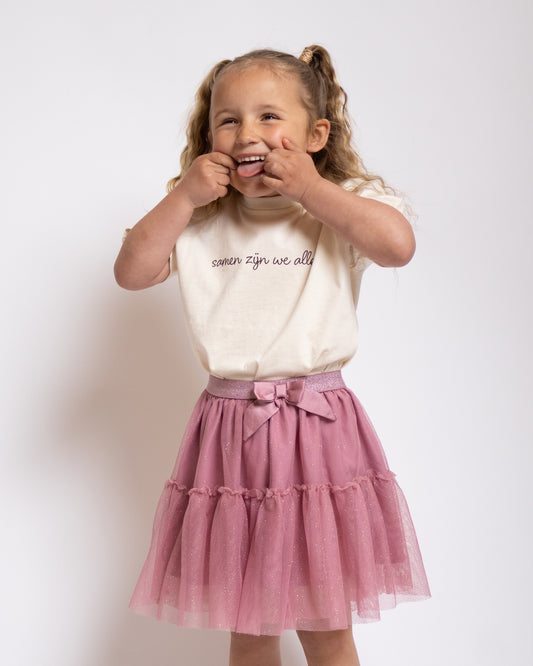 Kids 'Samen zijn we alles' Beige