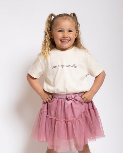Kids 'Samen zijn we alles' Beige