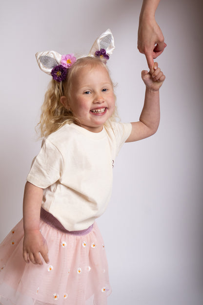 Kids Klavertje Beige